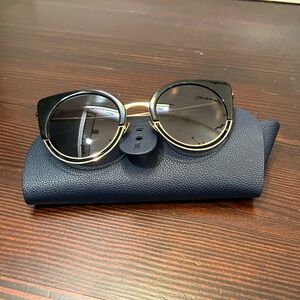 Jimmy fairly Paris- black cat eye sunglasses